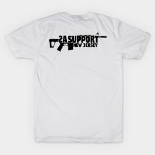 2A Support New Jersey T-Shirt